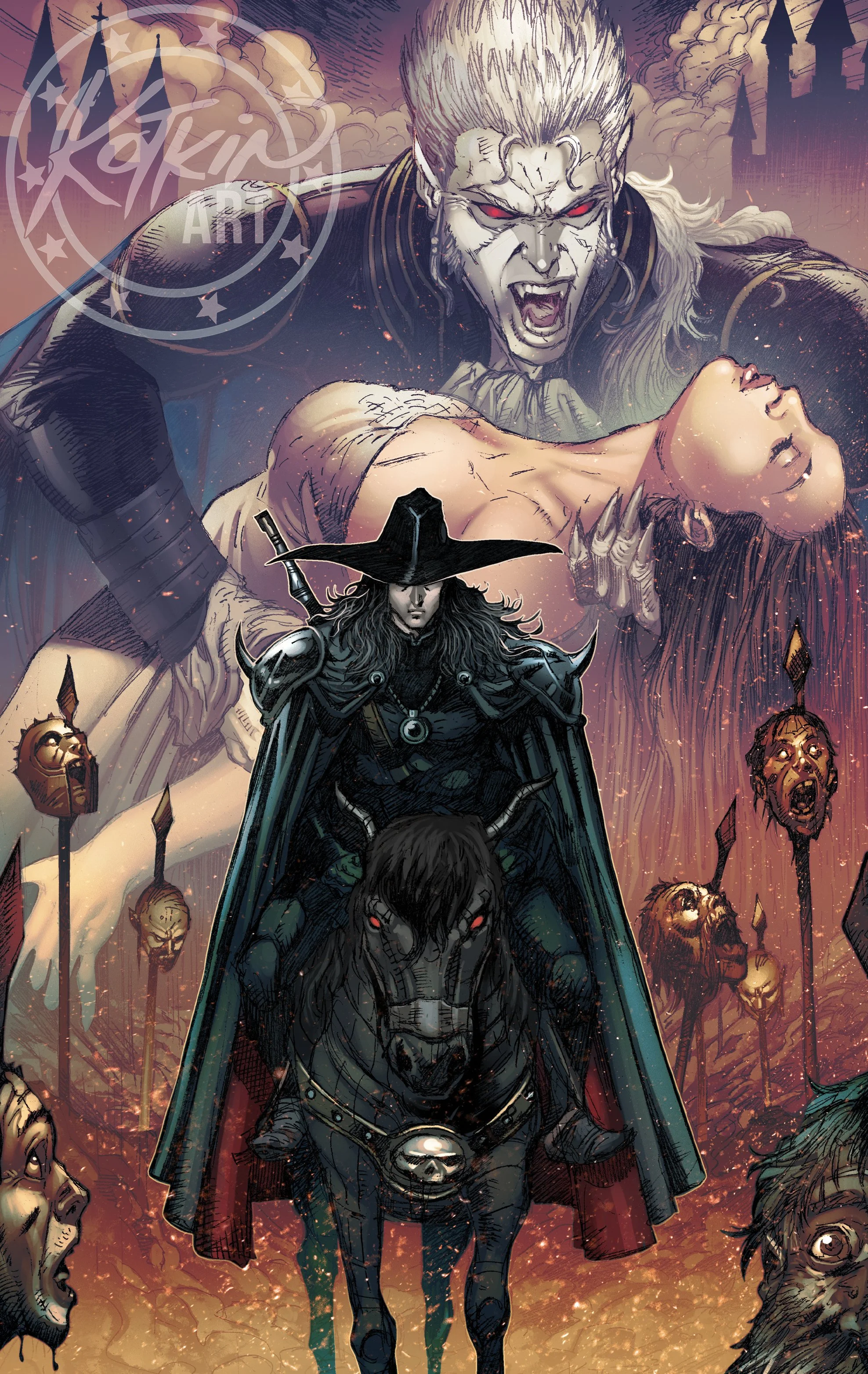 VAMPIRE HUNTER D - ART PRINT — Art Of Alex Kotkin